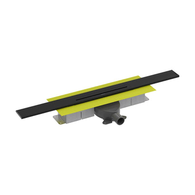 Duschrinnen Komplettset kürzbar Wand