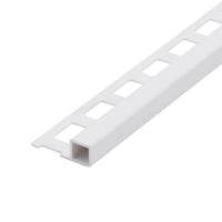 Quadratprofil PVC weiß